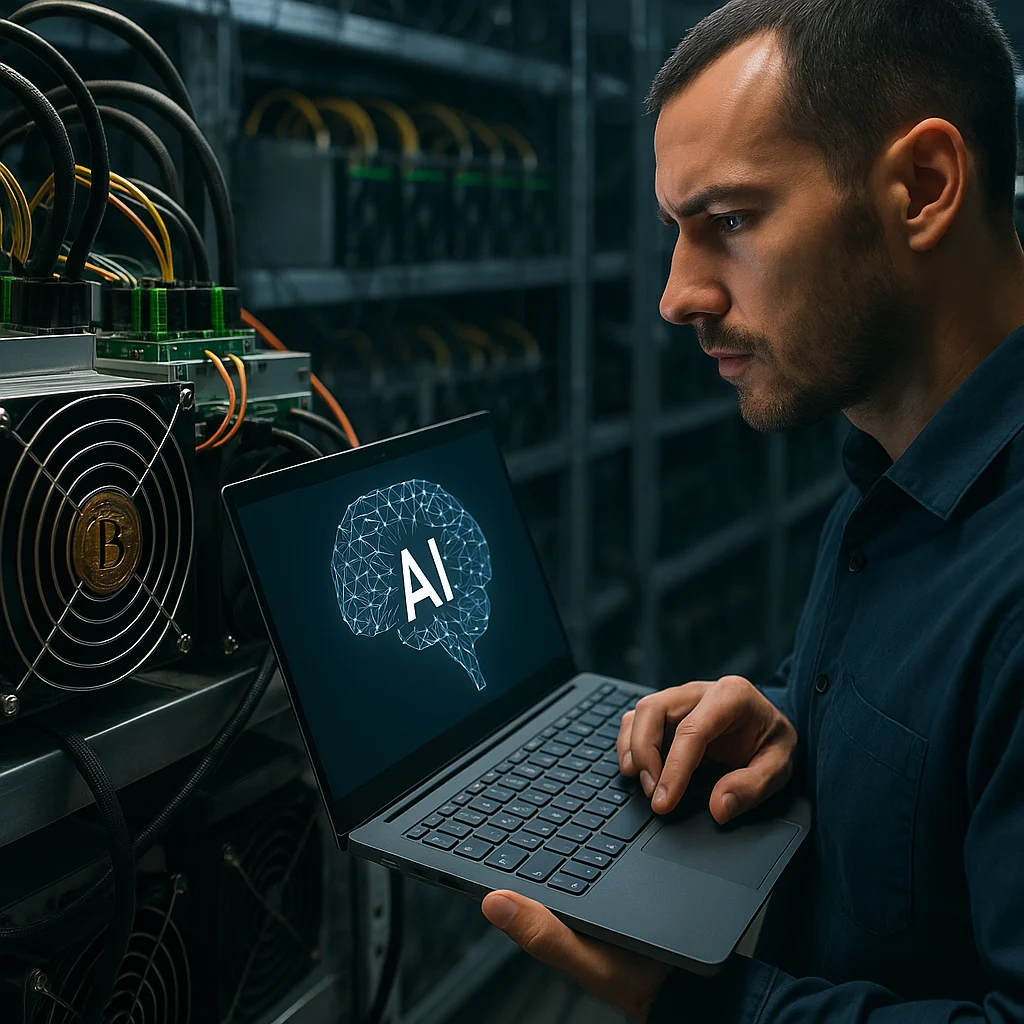 Using AI to Improve Bitcoin Mining Efficiency at Scale | VMS Security Cloud